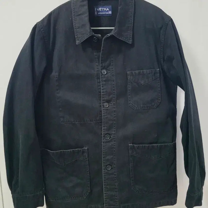 [BUNJANG] Vetra Vintage Black French Work Jacket / 베트라 블랙 빈티지 워크 프렌치 자켓 100