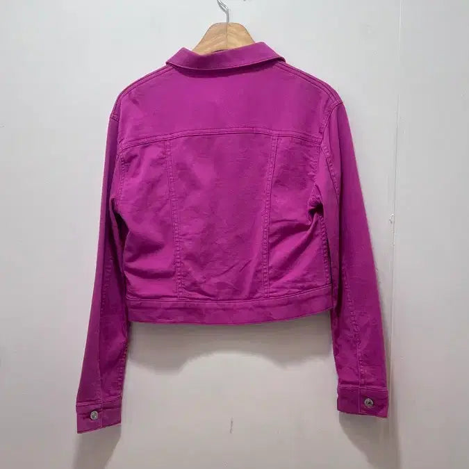 [SOLD OUT] Uniqlo 유니클로 핫핑크 코튼 자켓 (여성 M)