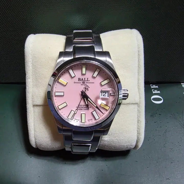 [BUNJANG] Ball Watch Engineer III Marvelight 36mm Automatic Watch / 볼워치 엔지니어3 마블라이트 36mm 핑크 오토매틱 24년 11월 스탬