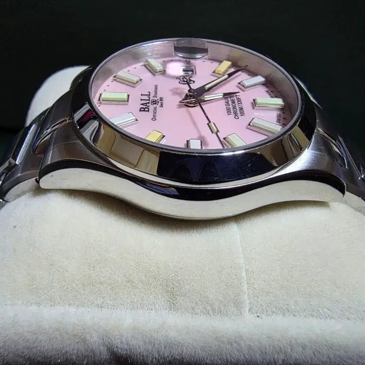 [BUNJANG] Ball Watch Engineer III Marvelight 36mm Automatic Watch / 볼워치 엔지니어3 마블라이트 36mm 핑크 오토매틱 24년 11월 스탬