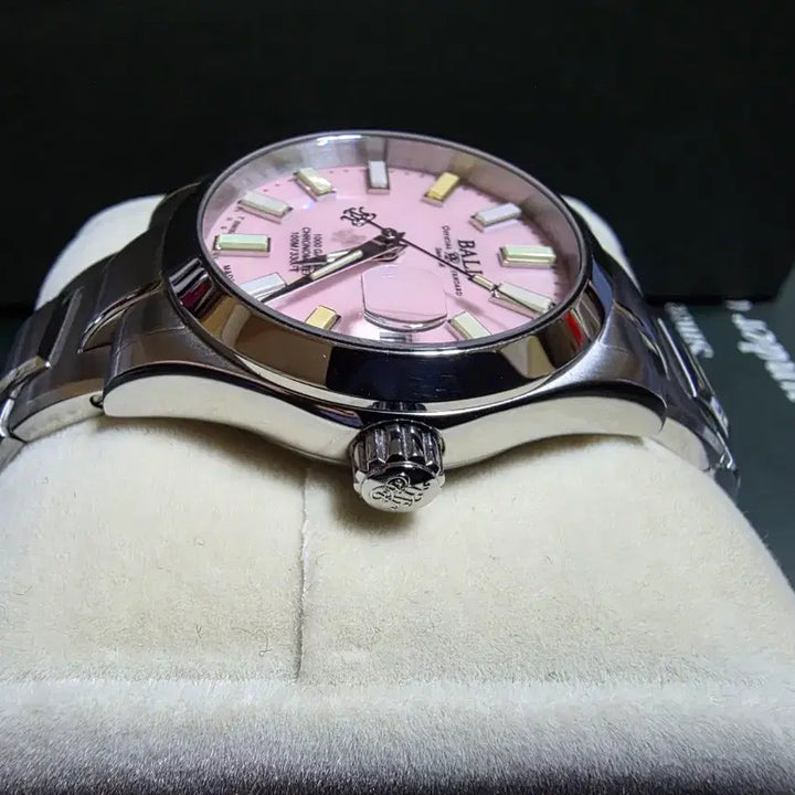 [BUNJANG] Ball Watch Engineer III Marvelight 36mm Automatic Watch / 볼워치 엔지니어3 마블라이트 36mm 핑크 오토매틱 24년 11월 스탬
