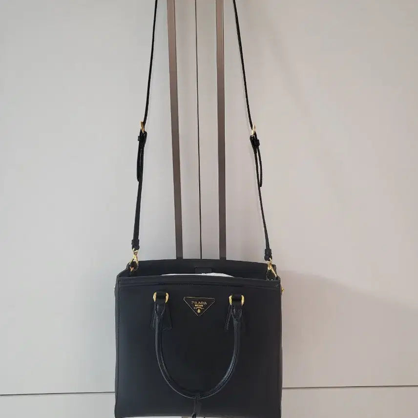 [BUNJANG] Prada B2490M Saffiano Lux Tote Crossbody Bag / 프라다 B2490M 사피아노 럭스백 토트 겸 크로스