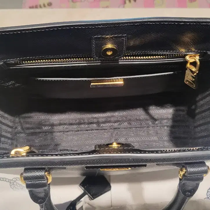 [BUNJANG] Prada B2490M Saffiano Lux Tote Crossbody Bag / 프라다 B2490M 사피아노 럭스백 토트 겸 크로스