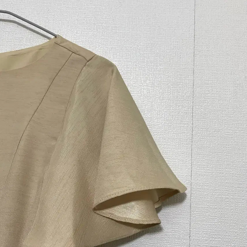 [BUNJANG] Soo &amp; Jun Wing Sleeve Flare Dress / 수앤준 소매 날개 플래어 원피스