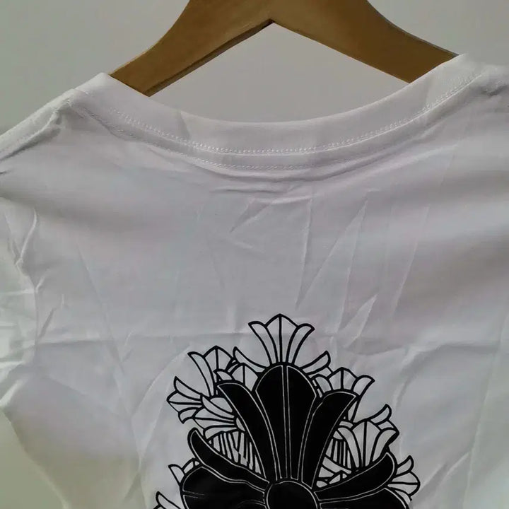 [SOLD OUT] [S사이즈]크롬하츠 여성 반팔티셔츠 화이트 44~55사이즈정도