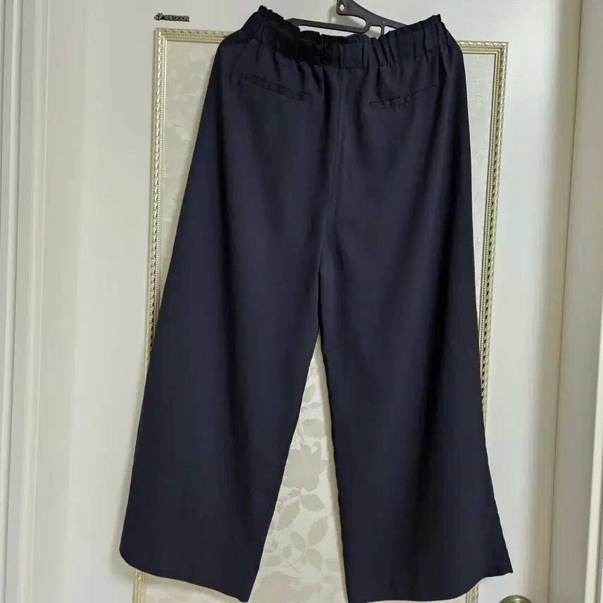 [BUNJANG] F2F Navy Wide Pants 73 / F2F 네이비 와이드 팬츠 73