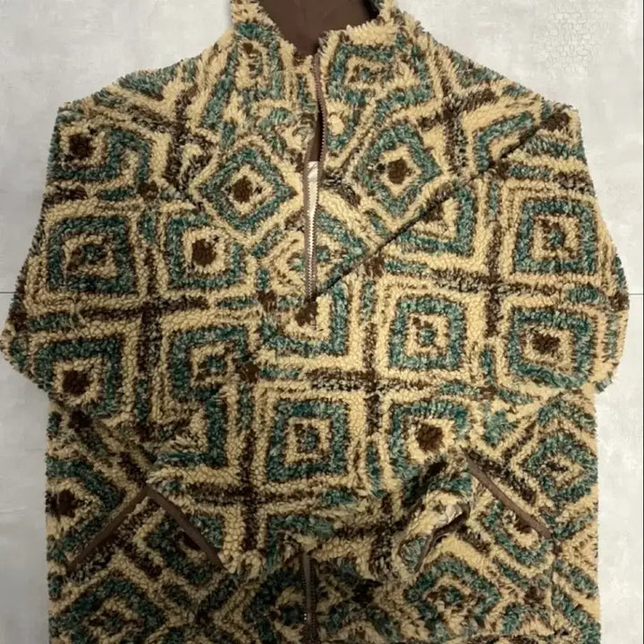 [BUNJANG] Nordic 2-way Fleece Jacket / 노르딕 2way 암홀 후리스 자켓 free(100-105)