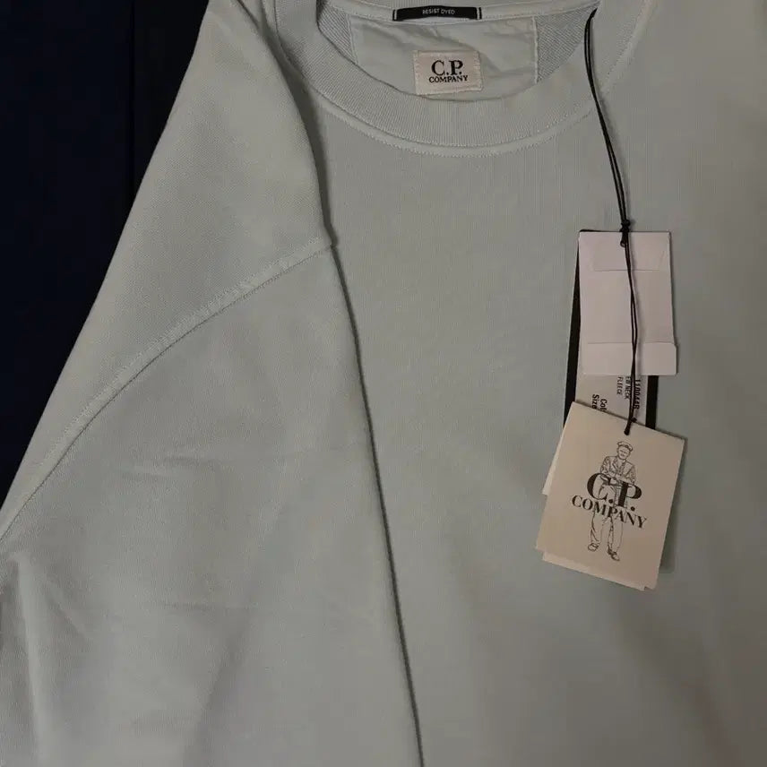 [BUNJANG] CP Company Light Blue Sweatshirt M / 씨피컴퍼니 맨투맨 라이트 블루 M 새상품