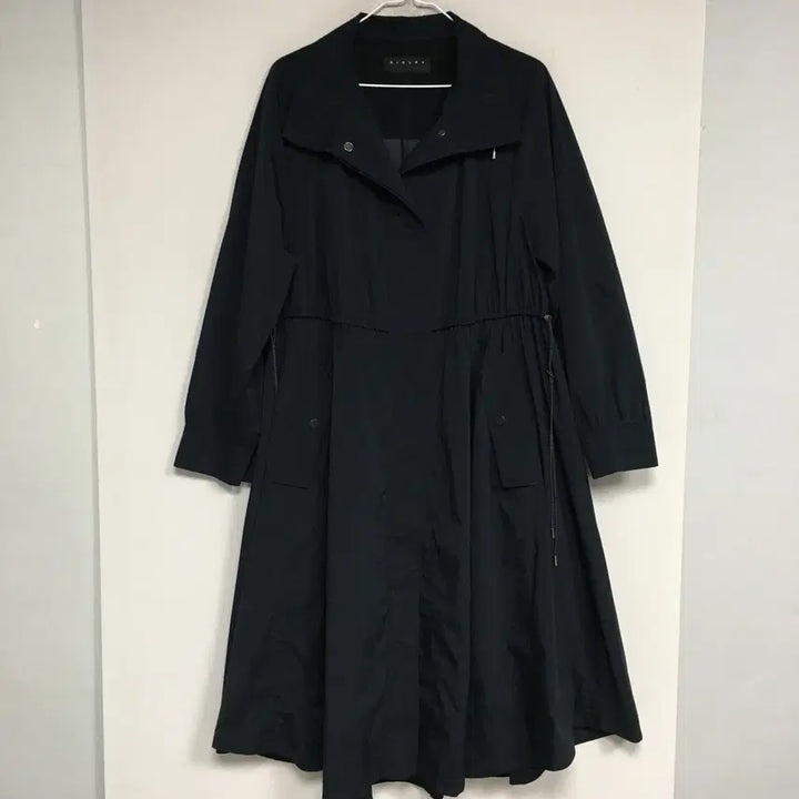 [BUNJANG] SISLEY Long Safari Jacket / SISLEY 시슬리 스트링 롱 사파리 자켓 95