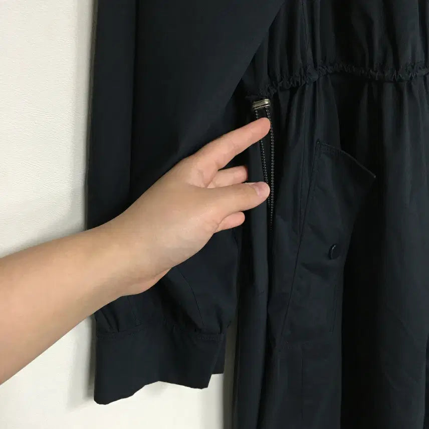 [BUNJANG] SISLEY Long Safari Jacket / SISLEY 시슬리 스트링 롱 사파리 자켓 95
