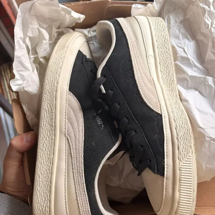 [BUNJANG] Puma Suede Black Sneakers 270 / [급처] 푸마 스웨이드 블랙 스니커즈 270