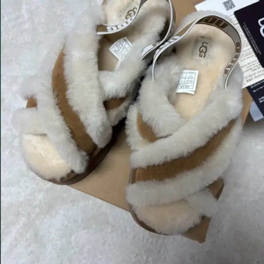 [BUNJANG] UGG Disco Cross Slide Sandals / 어그 디스코 크로스 슬라이드