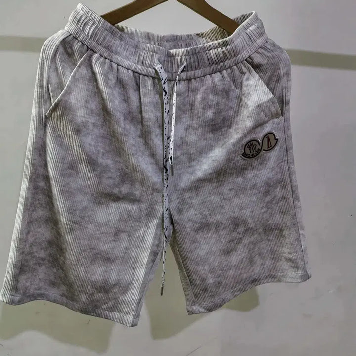 [SOLD OUT] 국내배송[L사이즈]몽클레어 반바지 남성 그레이 색상 빈티지