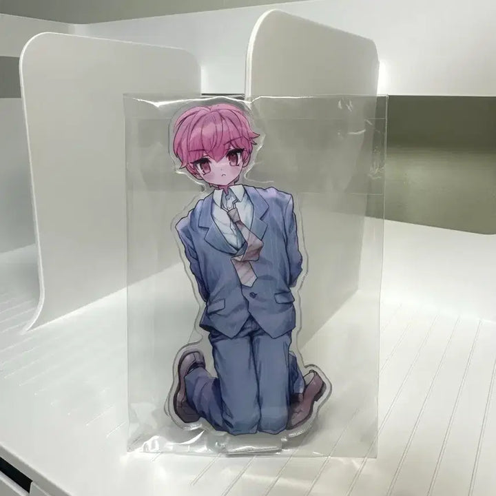 [SOLD OUT] 채대표 플레이브 밤비 비공식 굿즈 아크릴 스탠드 줄감개 이어폰 감개