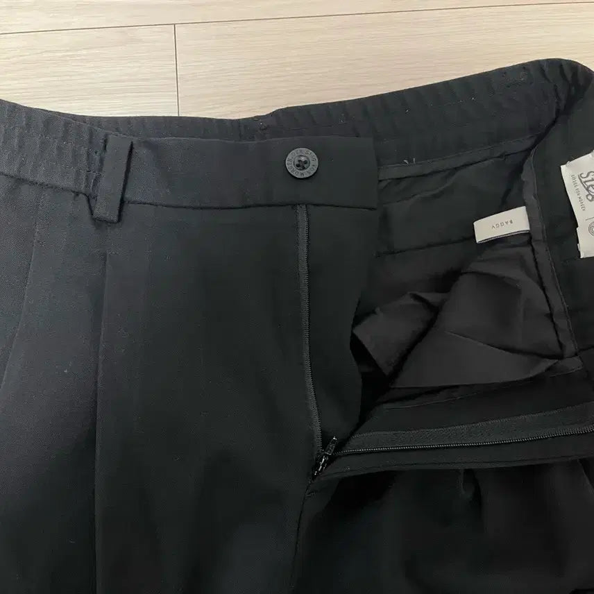 [BUNJANG] SIEG Black Cargo Pants S / SIEG 블랙 카고 배기 팬츠 S