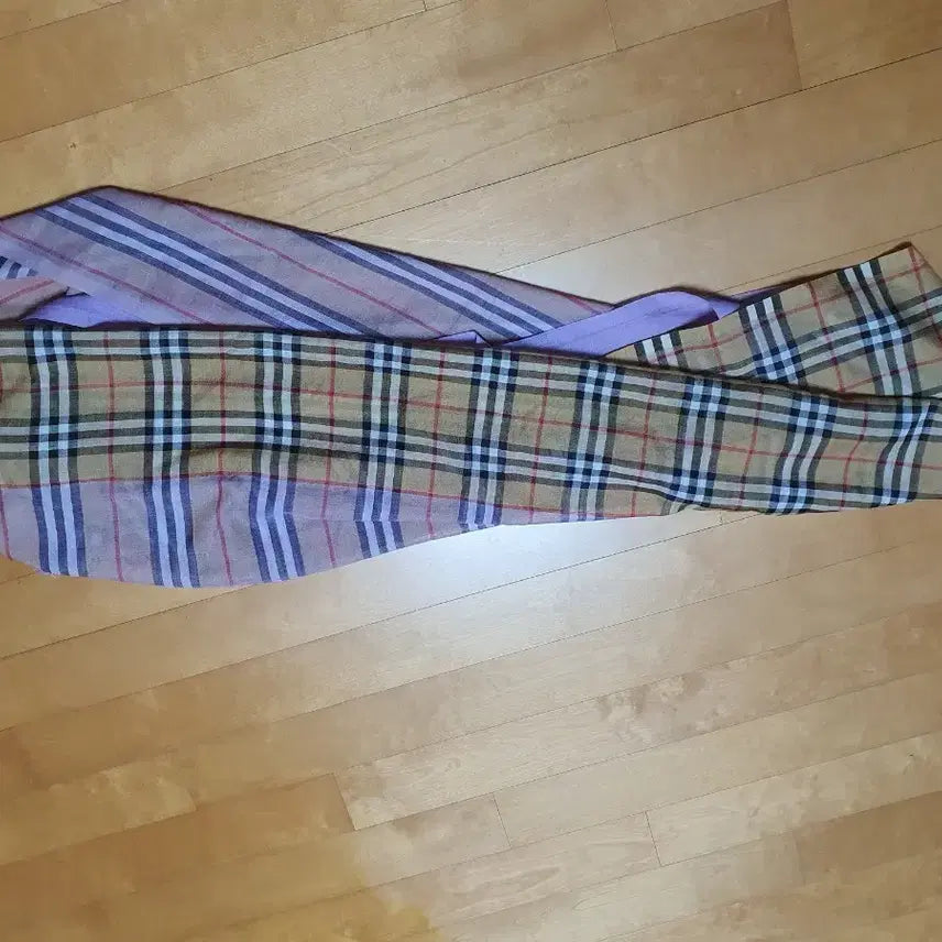 [BUNJANG] Burberry Check Scarf / 버버리 체크 머플러 스카프