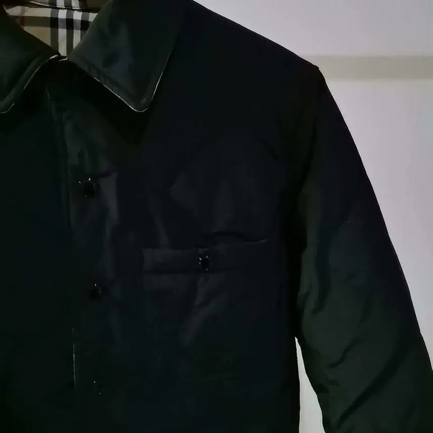 [BUNJANG] Burberry Men's Reversible Jumper Check / [S사이즈]버버리 양면용 남성 점퍼 체크 100사이즈정도