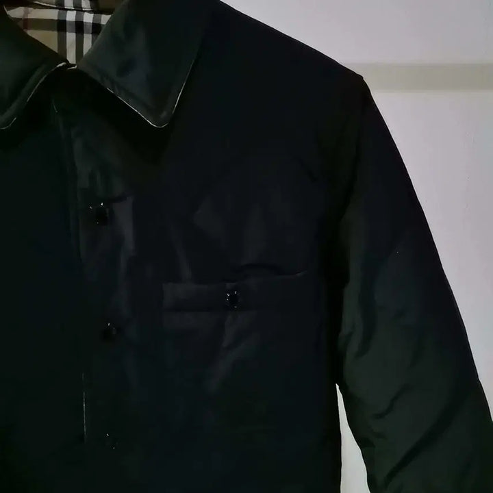 [BUNJANG] Burberry Men's Reversible Jumper Check / [S사이즈]버버리 양면용 남성 점퍼 체크 100사이즈정도