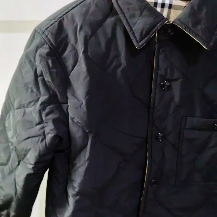 [BUNJANG] Burberry Men's Reversible Jumper Check / [S사이즈]버버리 양면용 남성 점퍼 체크 100사이즈정도