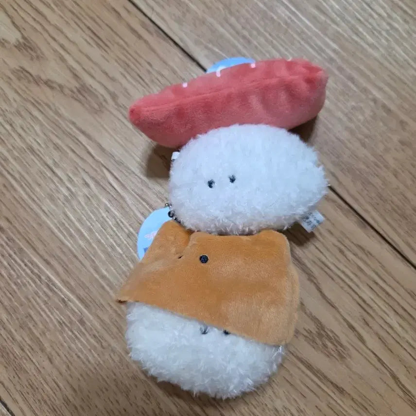 [BUNJANG] Sushi Plushie Keyring Bundle Set / 초밥인형키링 (유부/참치) -일괄