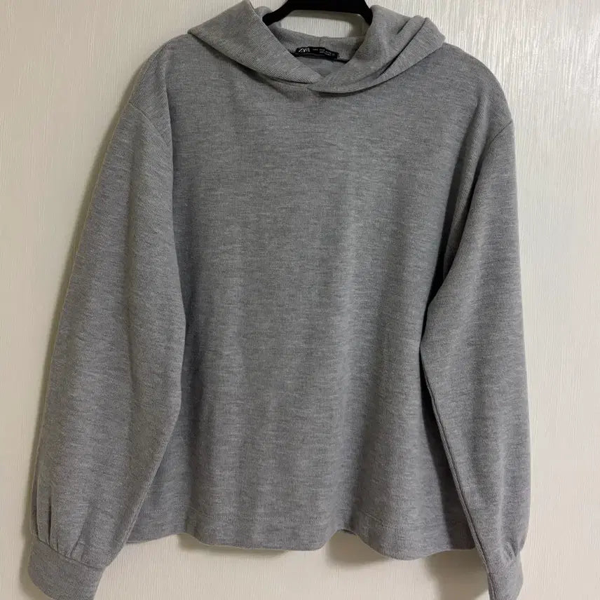 [BUNJANG] ZARA Gray Hoodie S / 자라 그레이 후드티 S