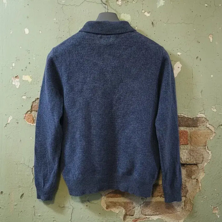 [BUNJANG] Polo Ralph Lauren Women's Lambswool Collar Knit M / 폴로 랄프로렌 우먼 램스울 카라 니트 M