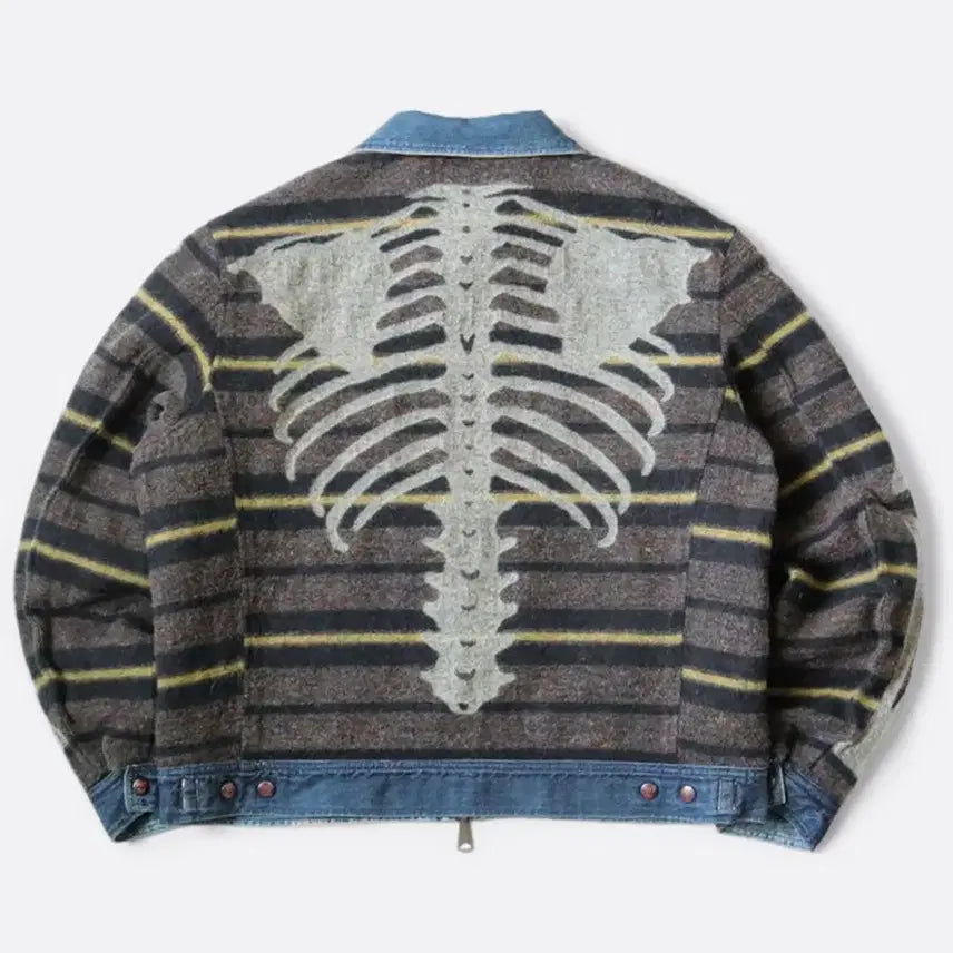 [BUNJANG] Capital Bone Lining Reversible Denim Jacket / [새상품] 캐피탈 본 라이닝 리버시블 데님자켓 3사이즈 판매합니다.