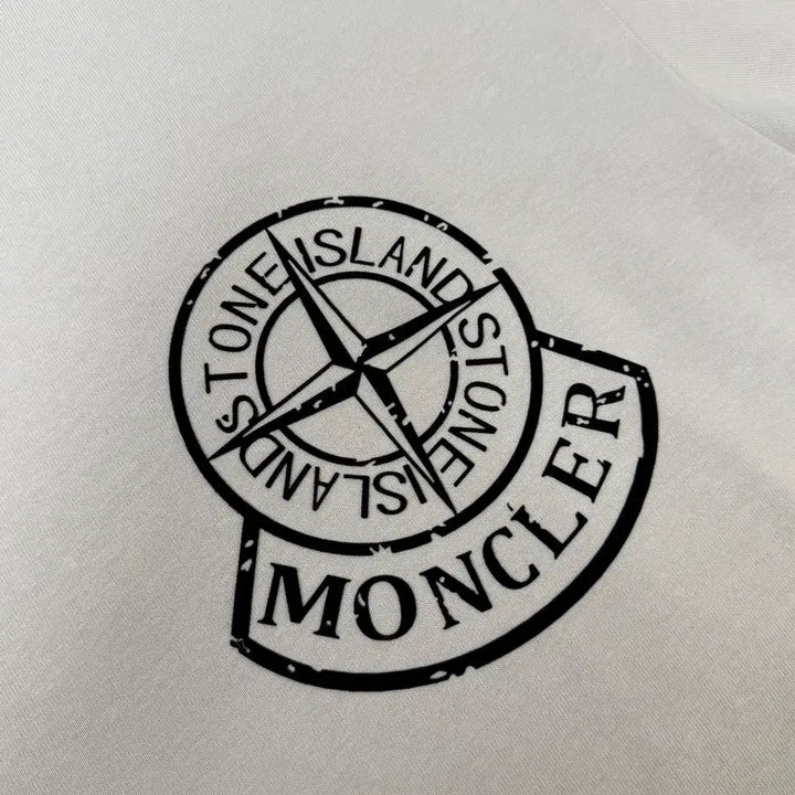 [BUNJANG] Moncler Big Logo Short Sleeve T-shirt / 몽클레어 빅로고 반팔티 티셔츠 남성