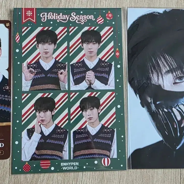 [BUNJANG] ENHYPEN Sunwoo World Holiday Special Set Bundle / 엔하이픈 월드 홀리데이 선우 특전 세트