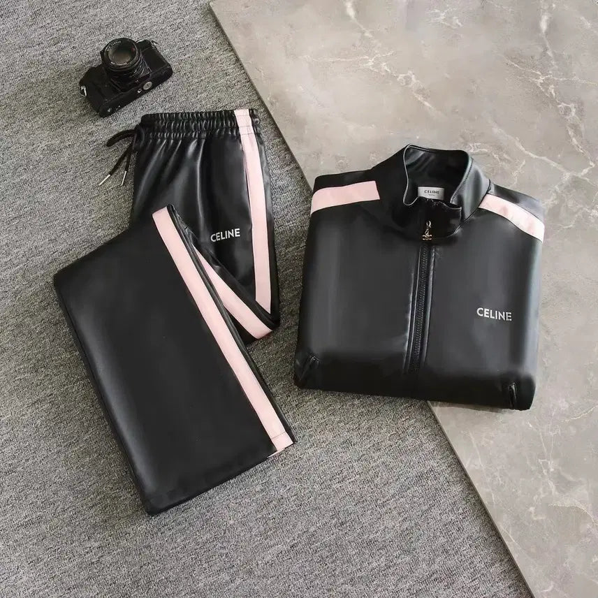 [BUNJANG] CE Pink Leather Set Women's M / CE**핑크 돋보이는  레더 세업 여성용 M