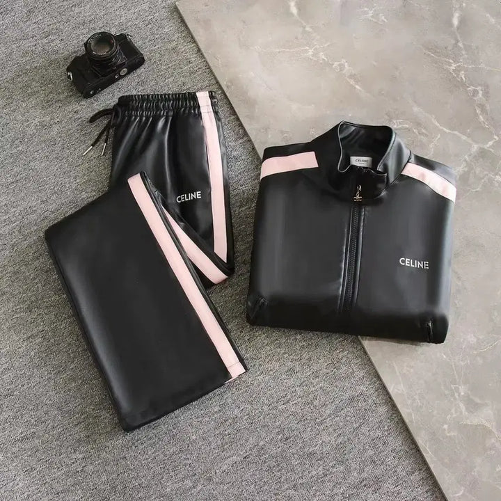 [BUNJANG] CE Pink Leather Set Women's M / CE**핑크 돋보이는  레더 세업 여성용 M