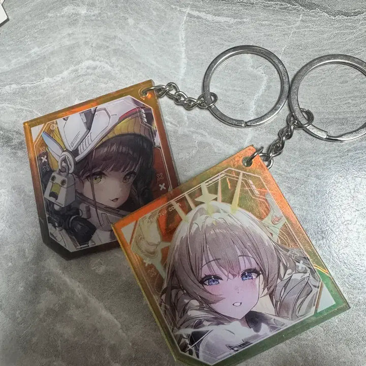 [BUNJANG] NIKKE Crown & Chime Hologram Keyring Official Goods / 니케 홀로그램 키링 공식 굿즈(크라운,차임) 판매