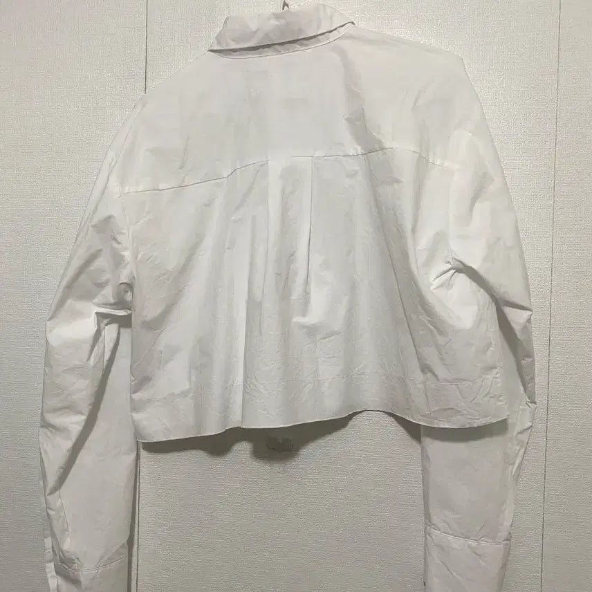 [BUNJANG] The Ebony Eyes Crop Blouse / 더에보니아이즈 크롭 블라우스 23SS