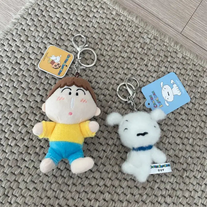 [BUNJANG] Mung / Whitey Doll Keychain / [새상품] 맹구 / 흰둥이 인형 키링