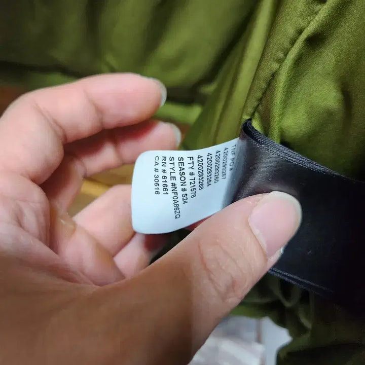 [BUNJANG] The North Face 92 Nuptse Olive Padded Jacket / 노스페이스 패딩