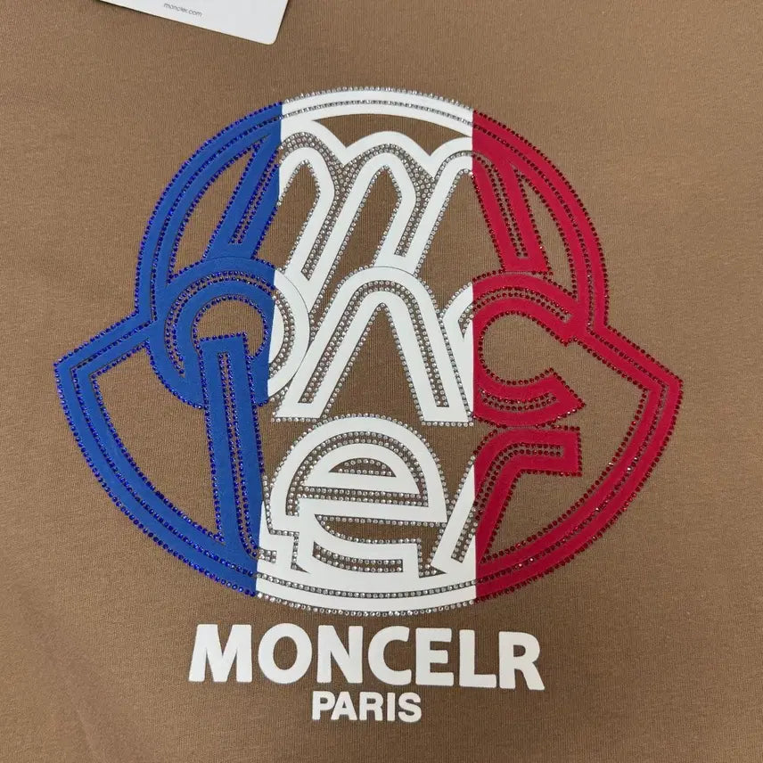 [BUNJANG] Moncler Big Logo T-shirt (XL) / [XL사이즈]몽클레어 빅로고 풀박 반팔티 티셔츠 남성 와팬로고