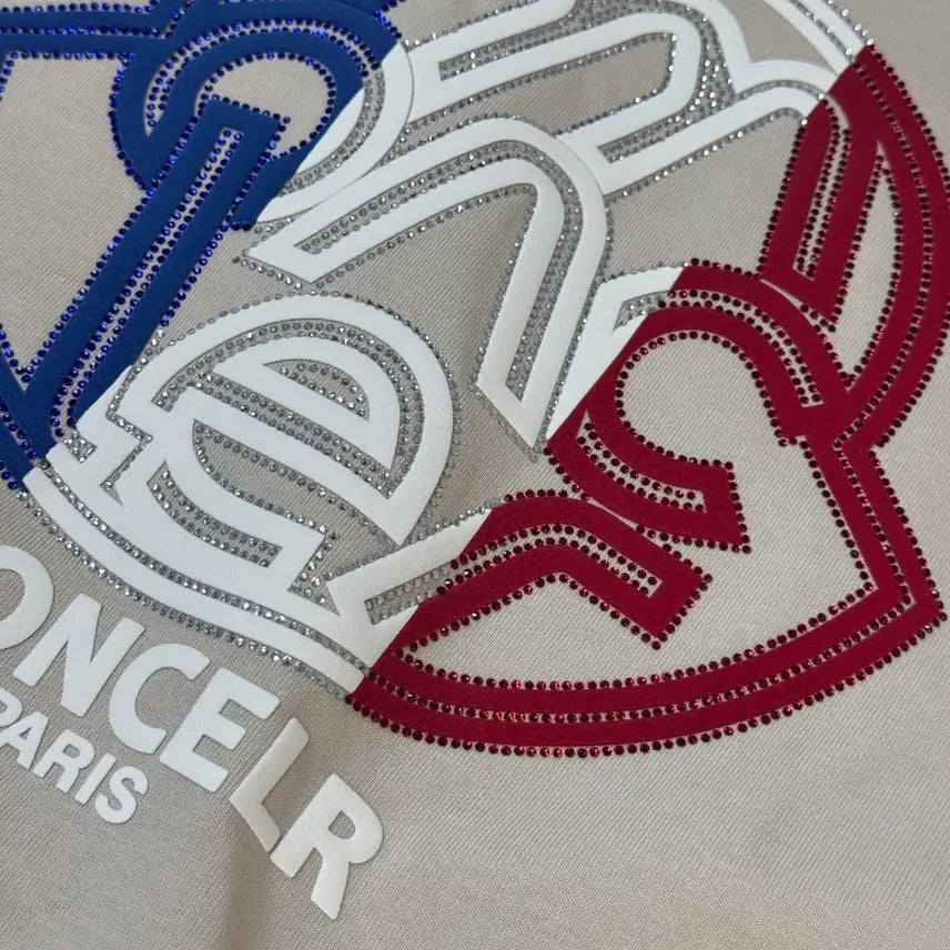 [BUNJANG] Moncler Big Logo T-shirt (XL) / [XL사이즈]몽클레어 빅로고 풀박 반팔티 티셔츠 남성 와팬로고