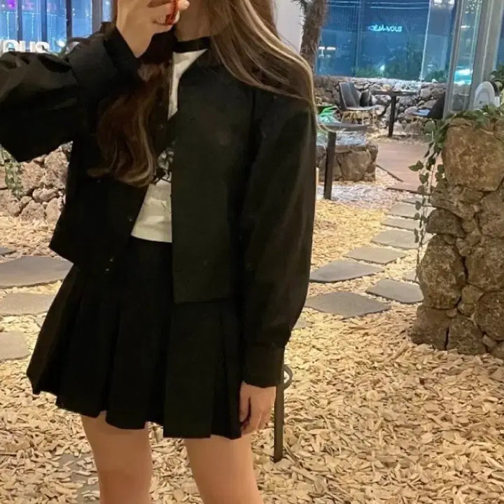 [BUNJANG] Leinin Pleated Skirt / 레이닌 플리츠 스커트
