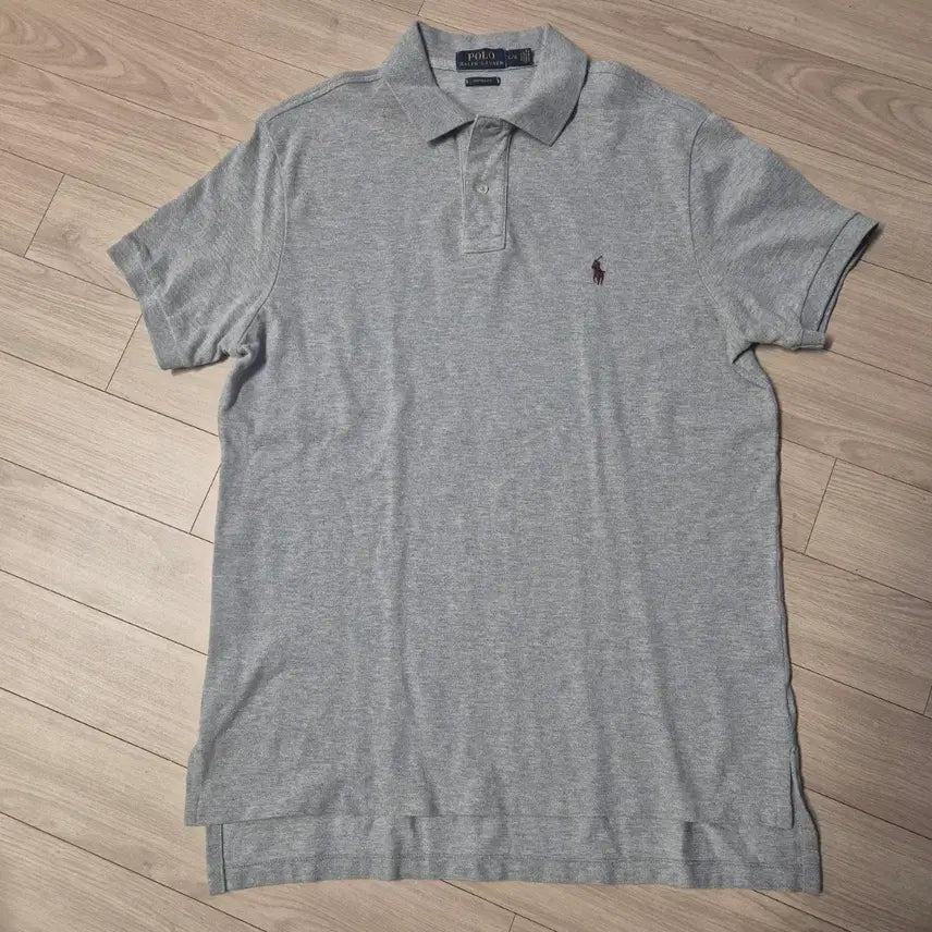 [BUNJANG] 폴로 랄프로렌 반팔 카라티 그레이 L / 폴로 랄프로렌 반팔 카라티 그레이 L