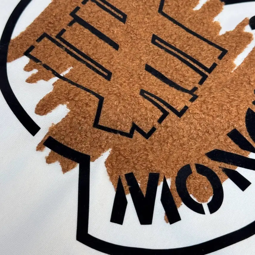 [BUNJANG] Moncler Big Logo T-shirt / [100~105사이즈]몽클레어 빅로고 풀박스 반팔티 티셔츠 남성 와팬