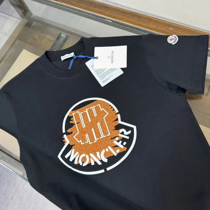 [BUNJANG] Moncler Big Logo T-shirt / [100~105사이즈]몽클레어 빅로고 풀박스 반팔티 티셔츠 남성 와팬