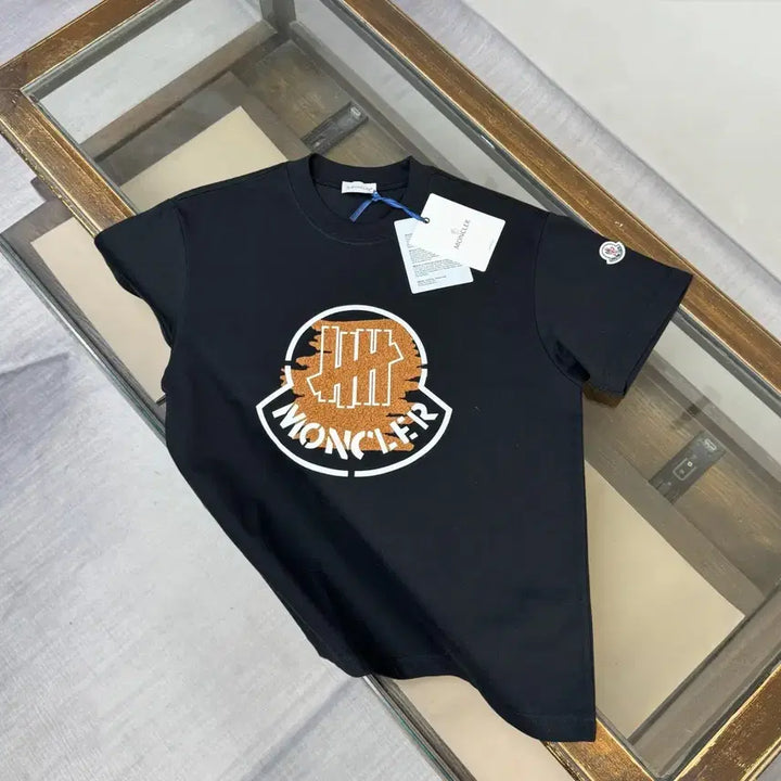 [BUNJANG] Moncler Big Logo T-shirt / [100~105사이즈]몽클레어 빅로고 풀박스 반팔티 티셔츠 남성 와팬