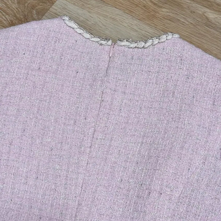 [BUNJANG] Kenneth Lady Tweed H-Line Dress (Size 55) / (새상품) 케네스레이디 트위드 h라인 원피스(55)