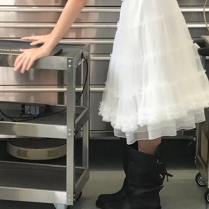 [BUNJANG] We Are Belted Long Boots / 위아 부츠 245 판매합니다 we are 벨티드 롱부츠