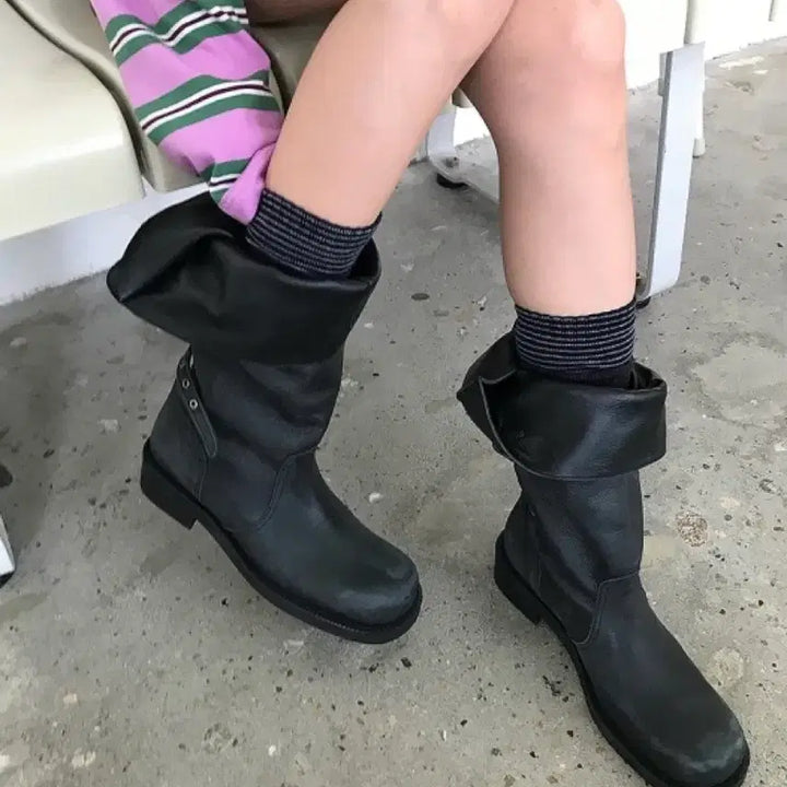 [BUNJANG] We Are Belted Long Boots / 위아 부츠 245 판매합니다 we are 벨티드 롱부츠