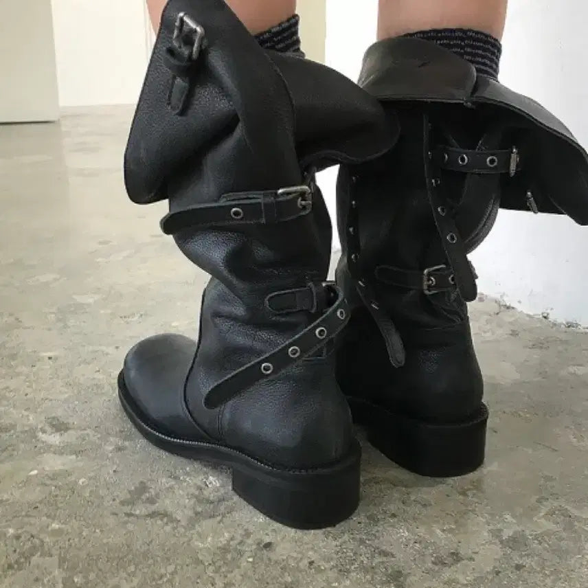 [BUNJANG] We Are Belted Long Boots / 위아 부츠 245 판매합니다 we are 벨티드 롱부츠