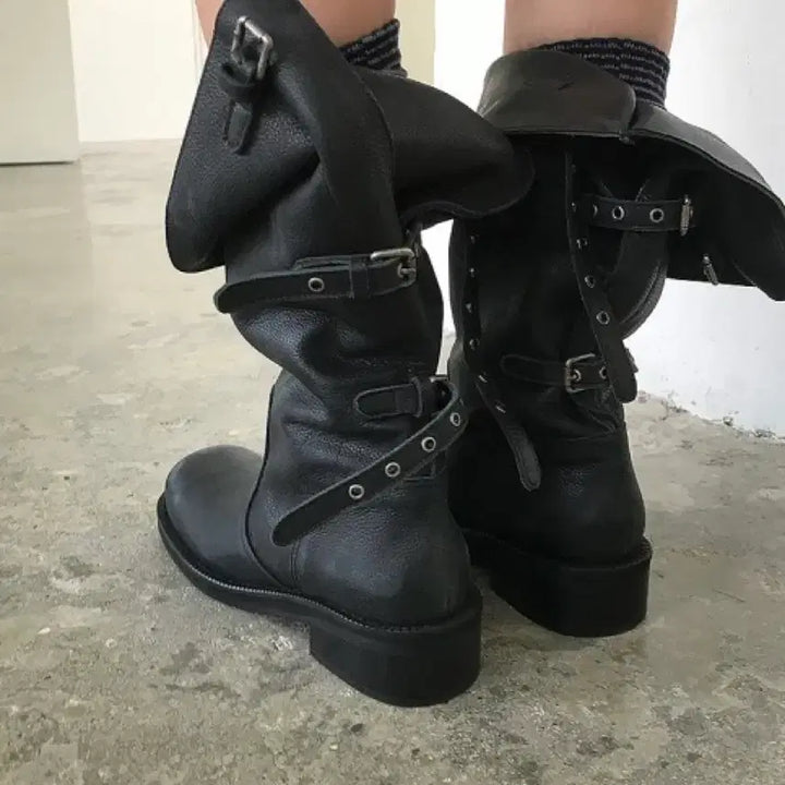 [BUNJANG] We Are Belted Long Boots / 위아 부츠 245 판매합니다 we are 벨티드 롱부츠