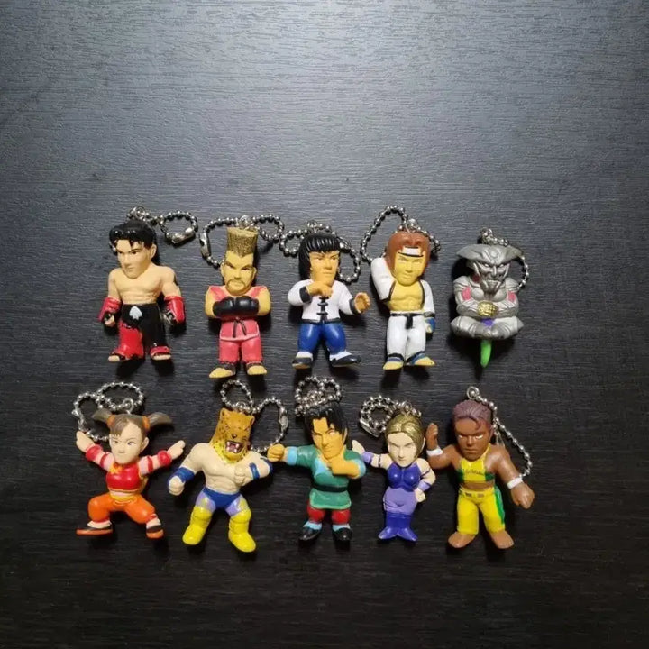 [SOLD OUT] 철권 캐릭터 피규어 키링 10종 세트