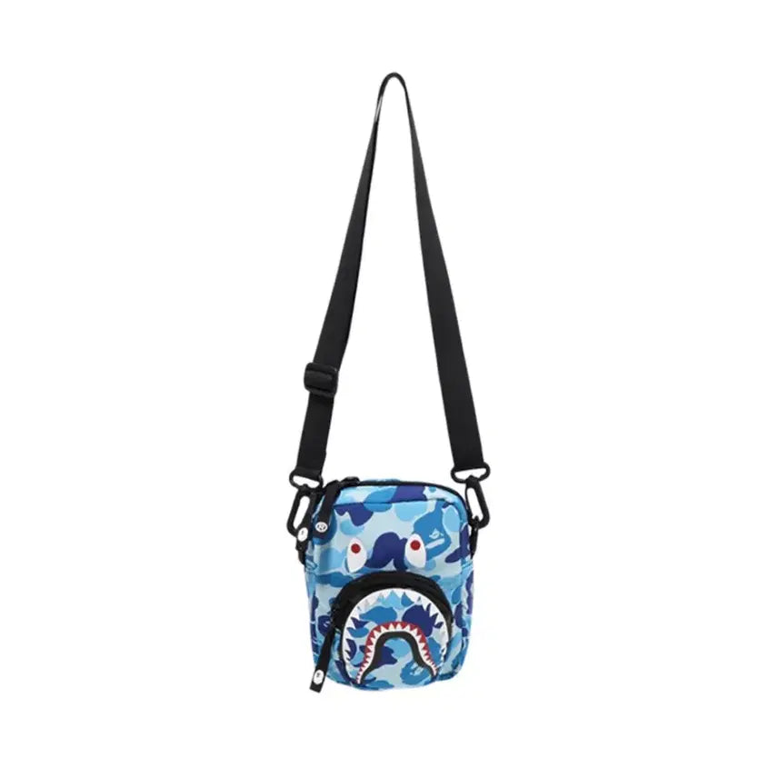 [BUNJANG] BAPE Camo Shark Mini Bag Blue / 베이프 카모 샤크 미니백 블루