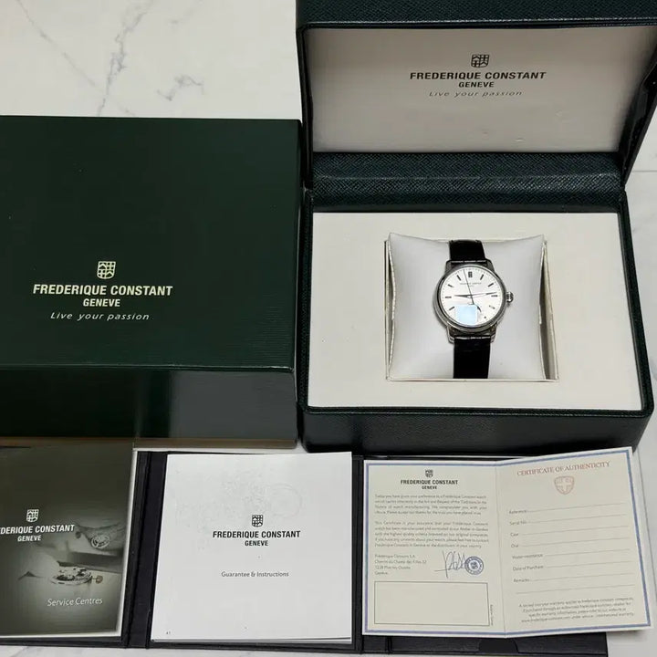 [BUNJANG] Frederique Constant Hunterback Classic Moonphase Watch / 프레드릭 콘스탄트 헌터백 문페이즈 / 여분스트랩 서비스